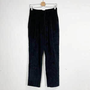 Vintage Havana Pants Womens Medium Dark Gray Corduroy Cords NWT
